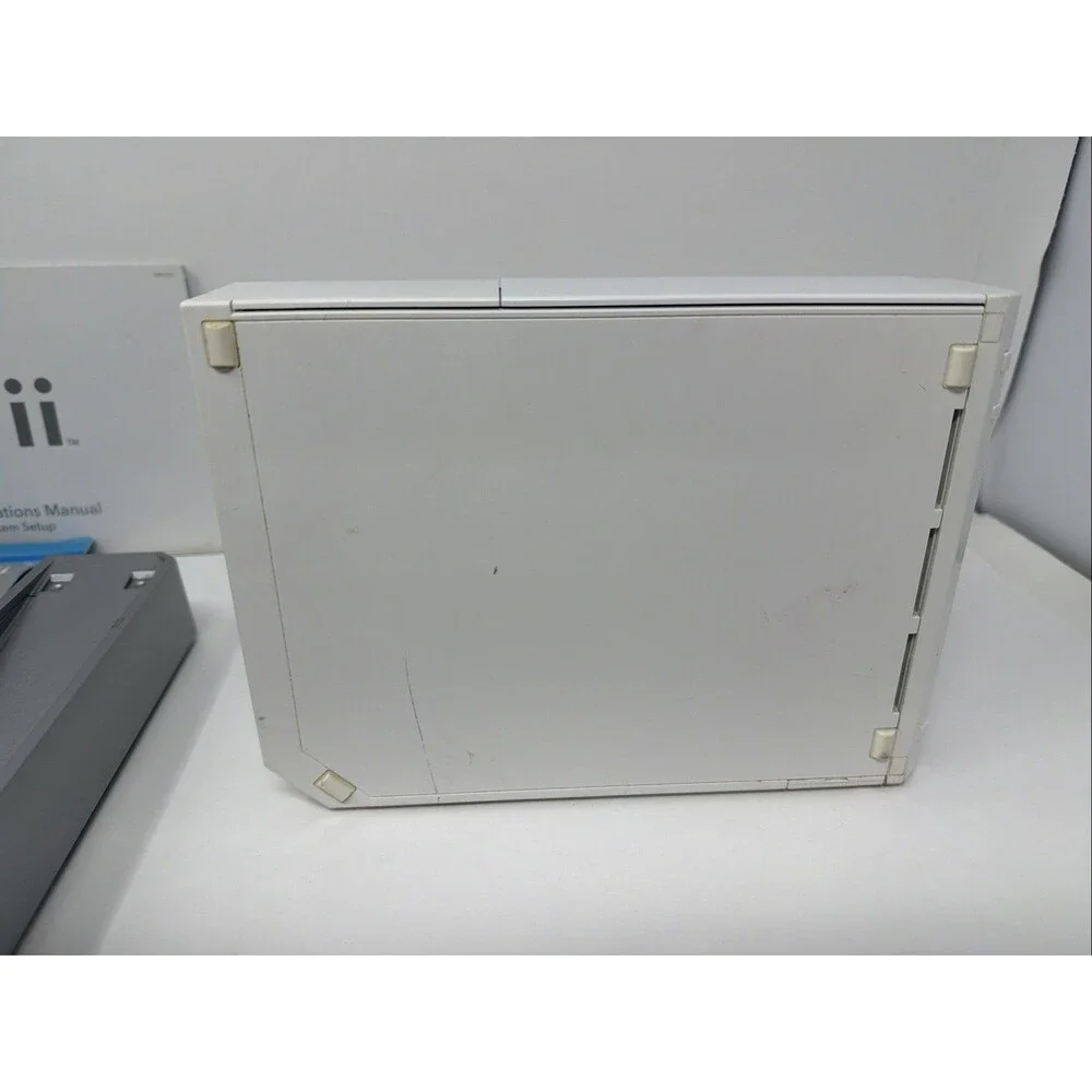 Nintendo Wii RVL-001 White Console Gamecube Compatibility Tested Works bundle